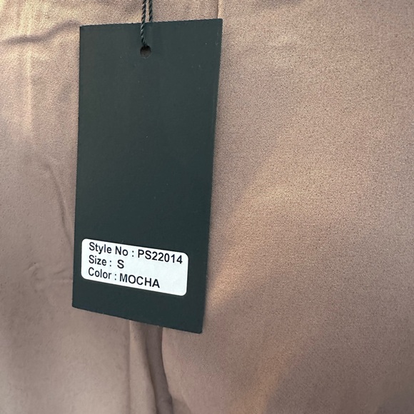 Wide leg mocha pants - Picture 4 of 4